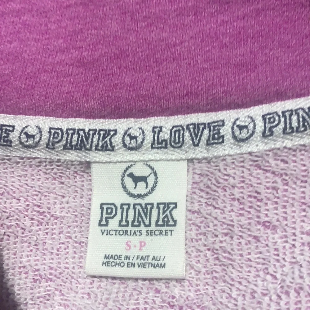 Victoria’s Secret Pink 1/4 Zip Front Sweatshirt